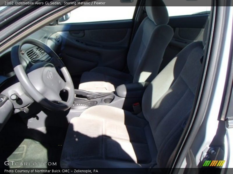 Sterling Metallic / Pewter 2002 Oldsmobile Alero GL Sedan