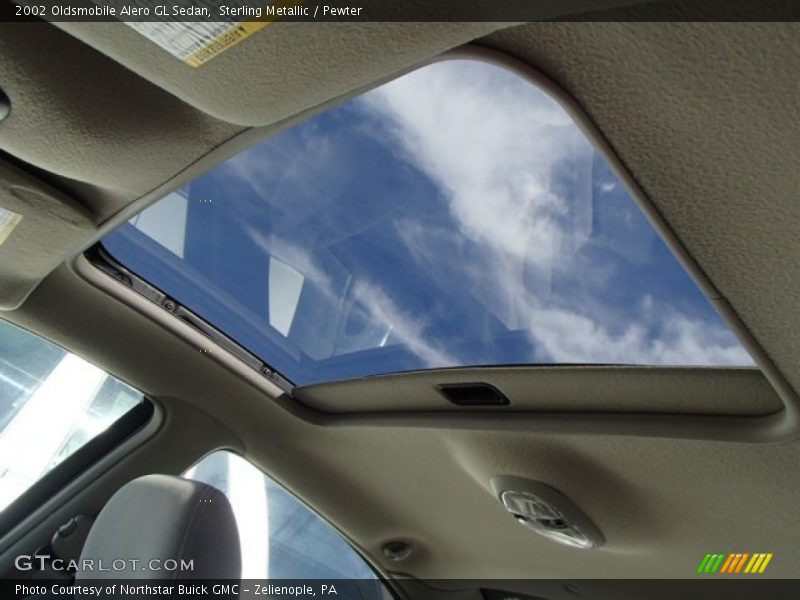 Sterling Metallic / Pewter 2002 Oldsmobile Alero GL Sedan