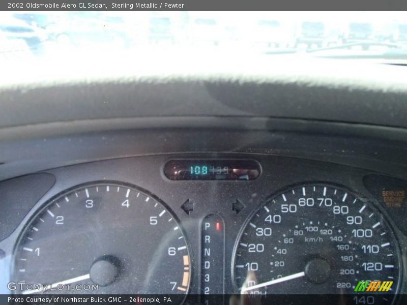 Sterling Metallic / Pewter 2002 Oldsmobile Alero GL Sedan