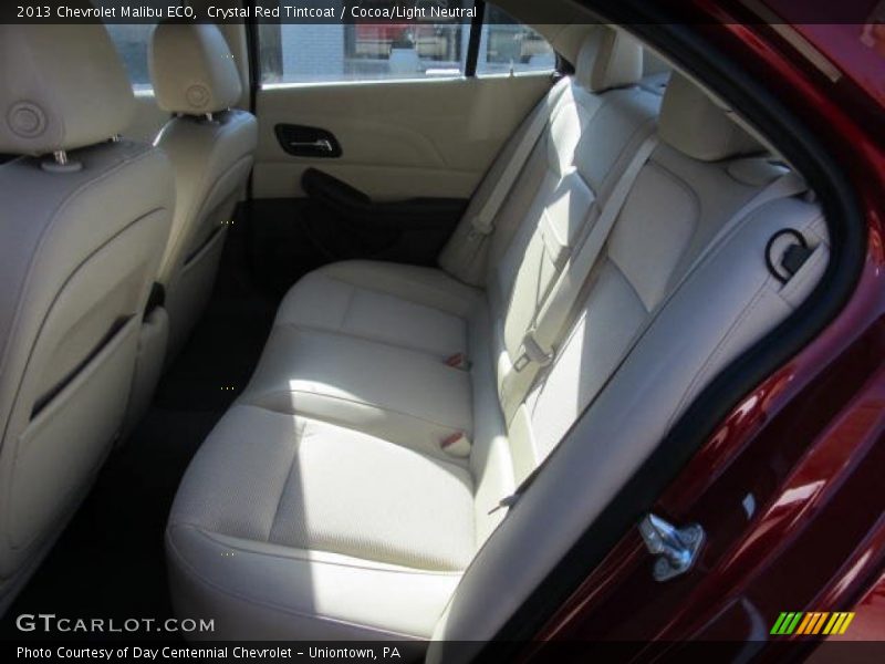 Crystal Red Tintcoat / Cocoa/Light Neutral 2013 Chevrolet Malibu ECO
