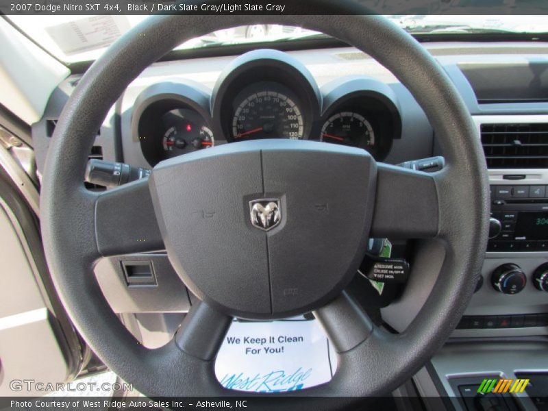Black / Dark Slate Gray/Light Slate Gray 2007 Dodge Nitro SXT 4x4