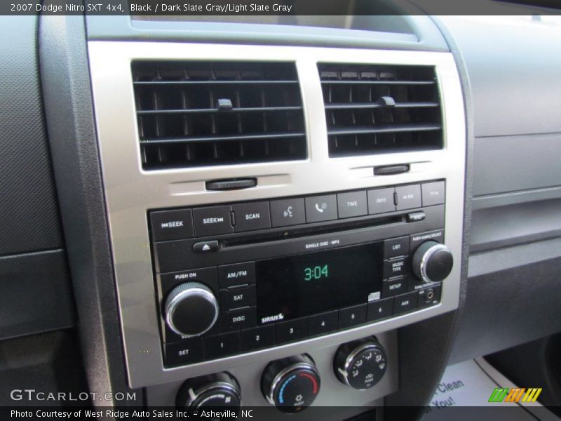 Black / Dark Slate Gray/Light Slate Gray 2007 Dodge Nitro SXT 4x4