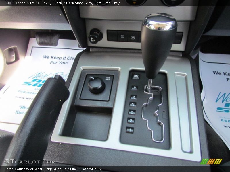Black / Dark Slate Gray/Light Slate Gray 2007 Dodge Nitro SXT 4x4