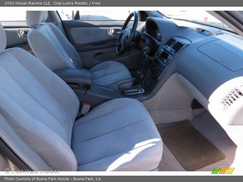 Gray Lustre Metallic / Frost 2000 Nissan Maxima GLE