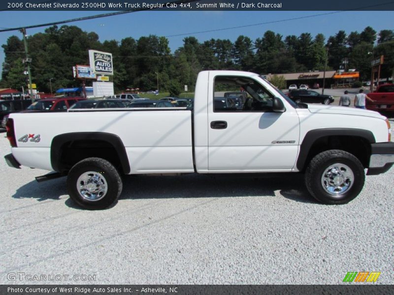 Summit White / Dark Charcoal 2006 Chevrolet Silverado 2500HD Work Truck Regular Cab 4x4