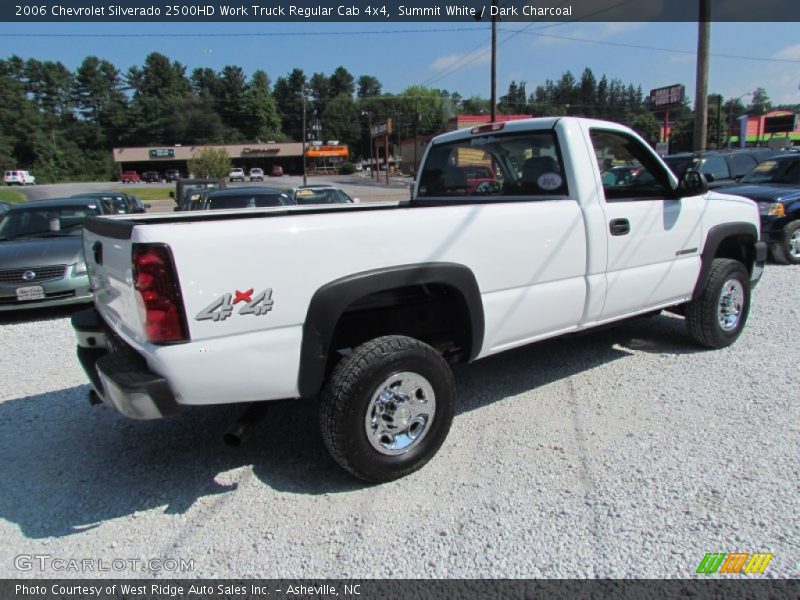 Summit White / Dark Charcoal 2006 Chevrolet Silverado 2500HD Work Truck Regular Cab 4x4