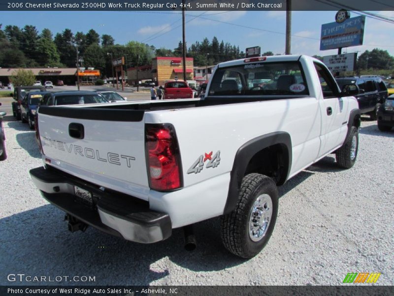 Summit White / Dark Charcoal 2006 Chevrolet Silverado 2500HD Work Truck Regular Cab 4x4