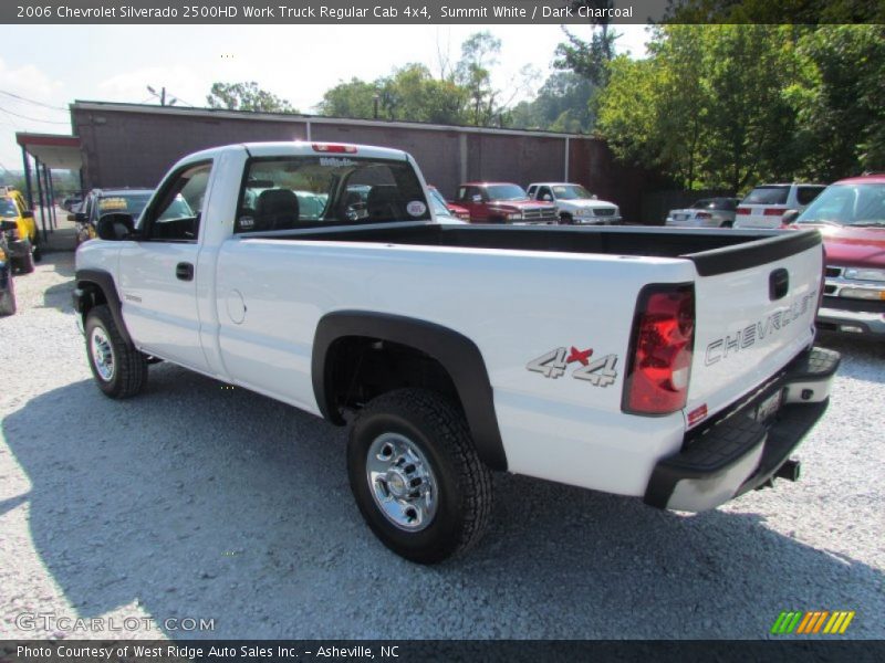 Summit White / Dark Charcoal 2006 Chevrolet Silverado 2500HD Work Truck Regular Cab 4x4