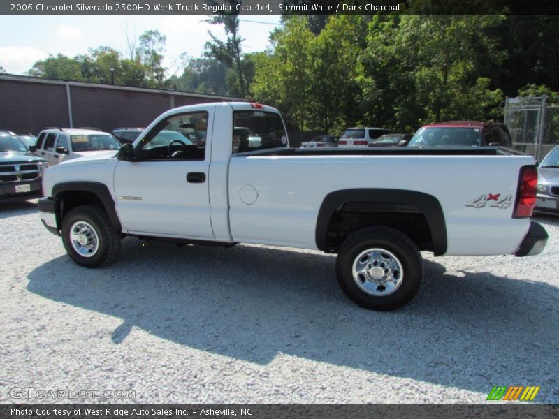 Summit White / Dark Charcoal 2006 Chevrolet Silverado 2500HD Work Truck Regular Cab 4x4