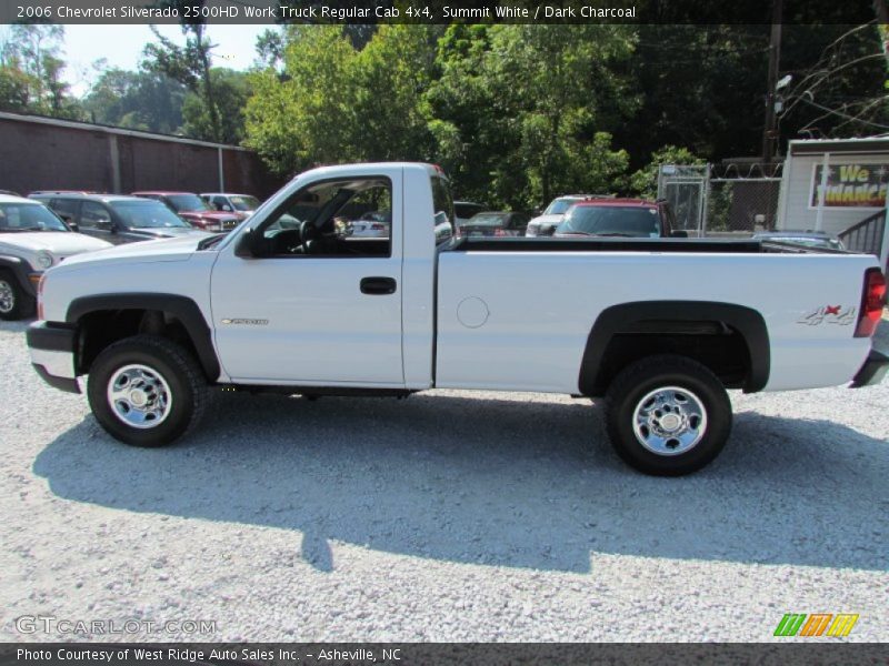 Summit White / Dark Charcoal 2006 Chevrolet Silverado 2500HD Work Truck Regular Cab 4x4