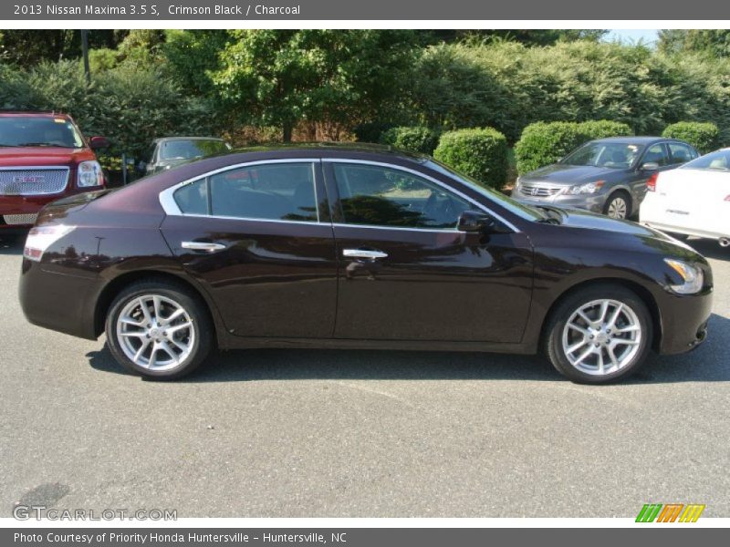 Crimson Black / Charcoal 2013 Nissan Maxima 3.5 S