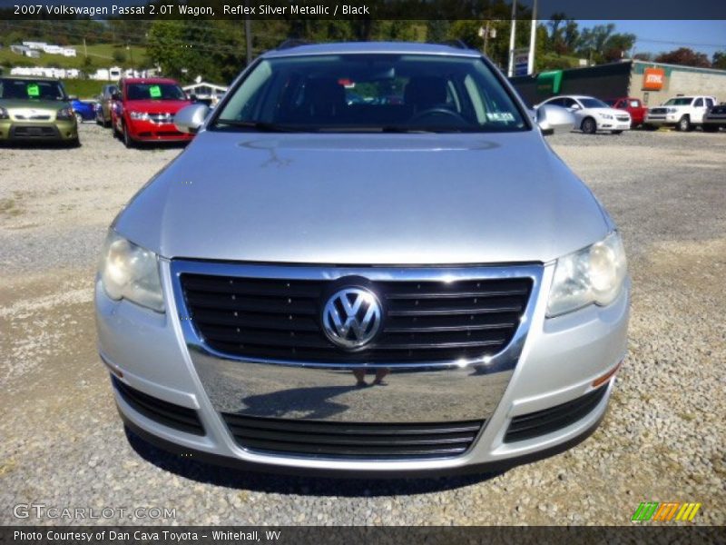 Reflex Silver Metallic / Black 2007 Volkswagen Passat 2.0T Wagon