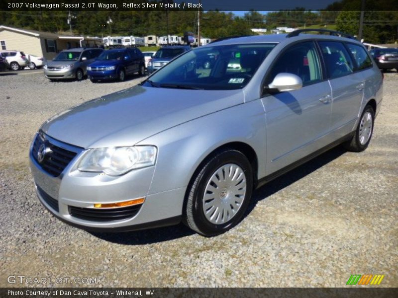 Reflex Silver Metallic / Black 2007 Volkswagen Passat 2.0T Wagon