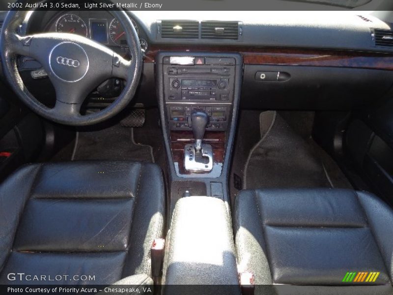 Light Silver Metallic / Ebony 2002 Audi A4 3.0 Sedan