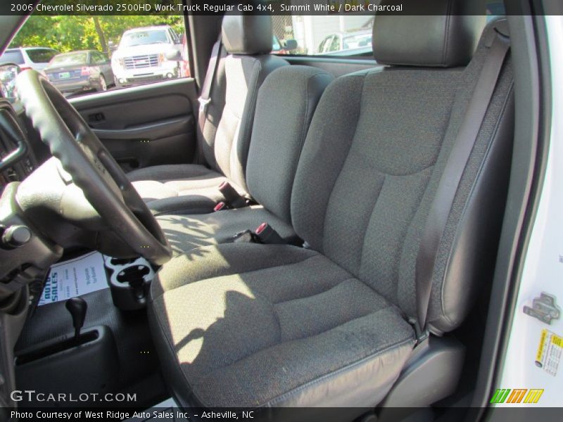 Summit White / Dark Charcoal 2006 Chevrolet Silverado 2500HD Work Truck Regular Cab 4x4