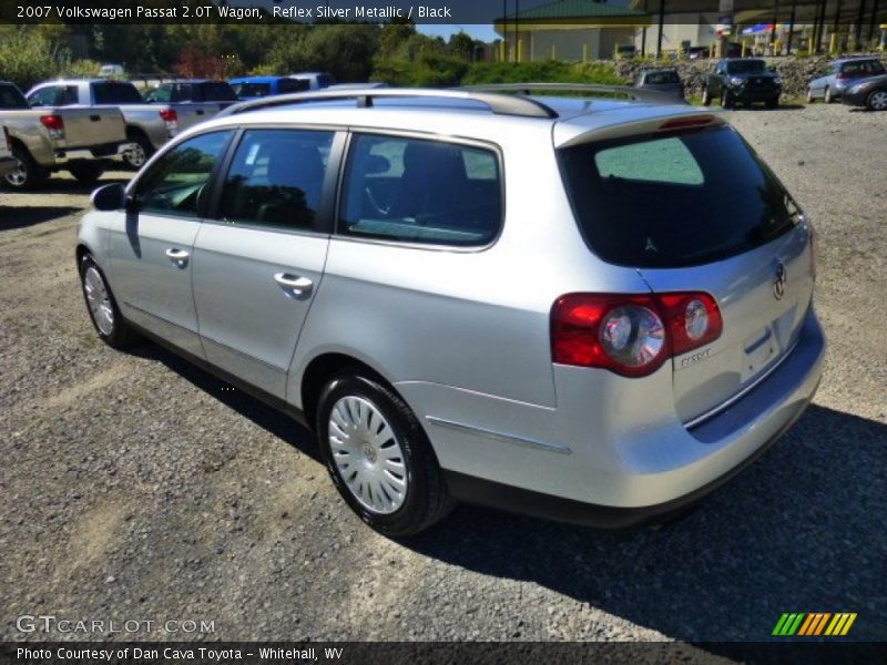 Reflex Silver Metallic / Black 2007 Volkswagen Passat 2.0T Wagon