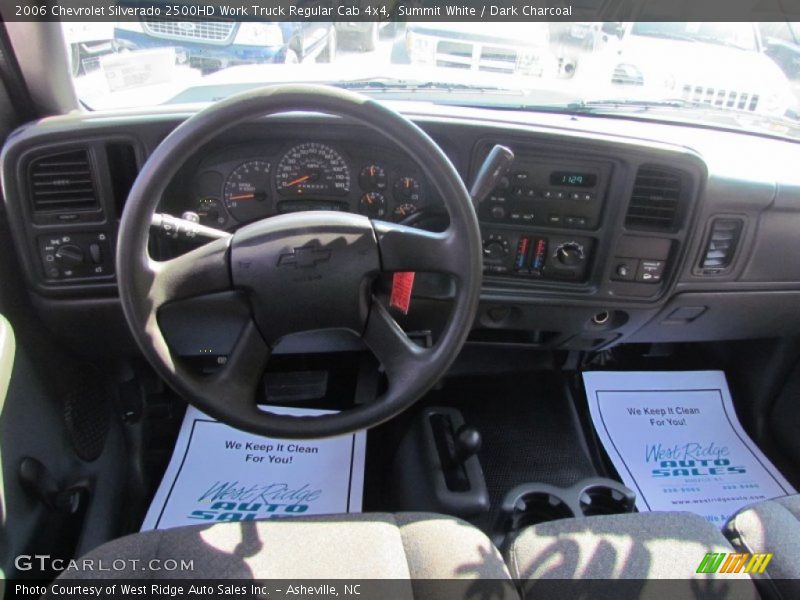 Summit White / Dark Charcoal 2006 Chevrolet Silverado 2500HD Work Truck Regular Cab 4x4