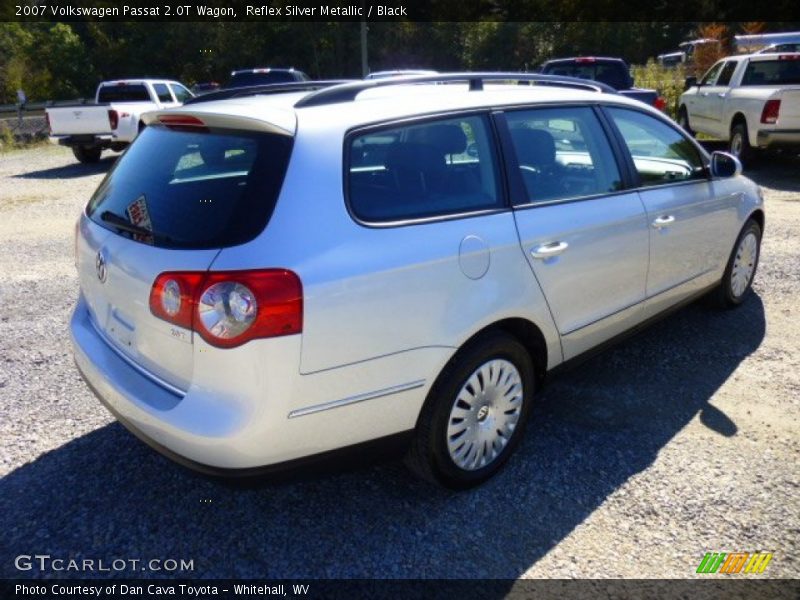 Reflex Silver Metallic / Black 2007 Volkswagen Passat 2.0T Wagon