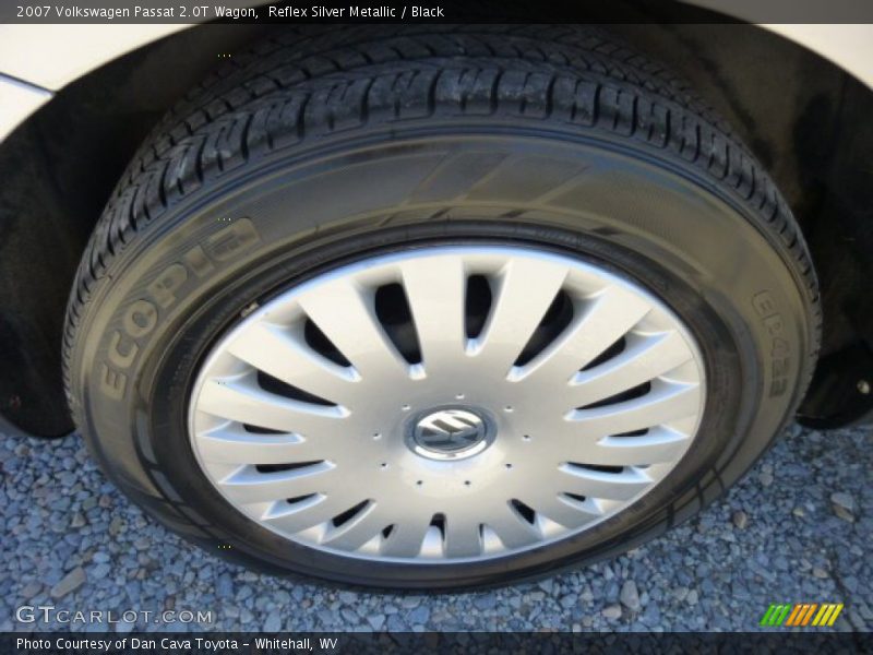 Reflex Silver Metallic / Black 2007 Volkswagen Passat 2.0T Wagon