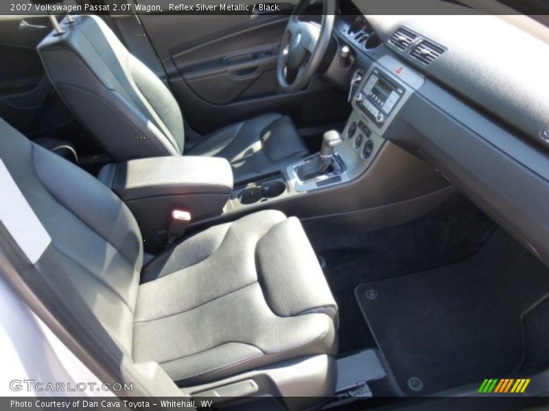 Reflex Silver Metallic / Black 2007 Volkswagen Passat 2.0T Wagon