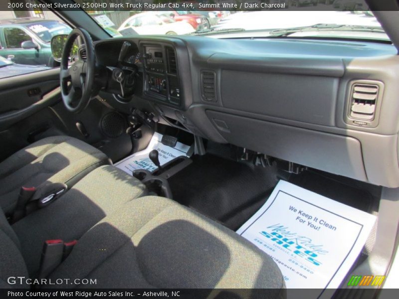 Summit White / Dark Charcoal 2006 Chevrolet Silverado 2500HD Work Truck Regular Cab 4x4