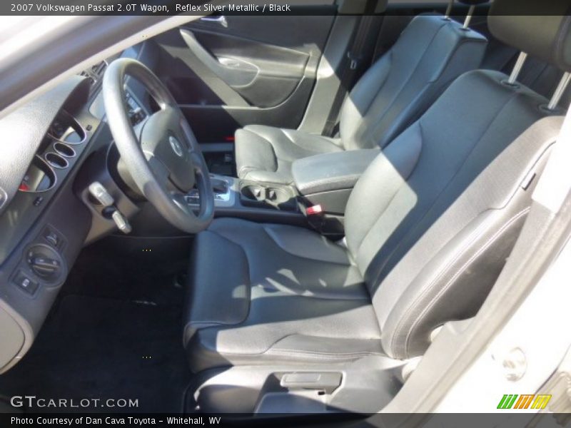 Reflex Silver Metallic / Black 2007 Volkswagen Passat 2.0T Wagon