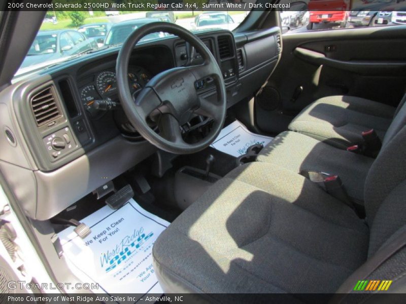 Summit White / Dark Charcoal 2006 Chevrolet Silverado 2500HD Work Truck Regular Cab 4x4