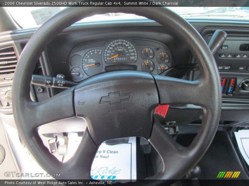 Summit White / Dark Charcoal 2006 Chevrolet Silverado 2500HD Work Truck Regular Cab 4x4