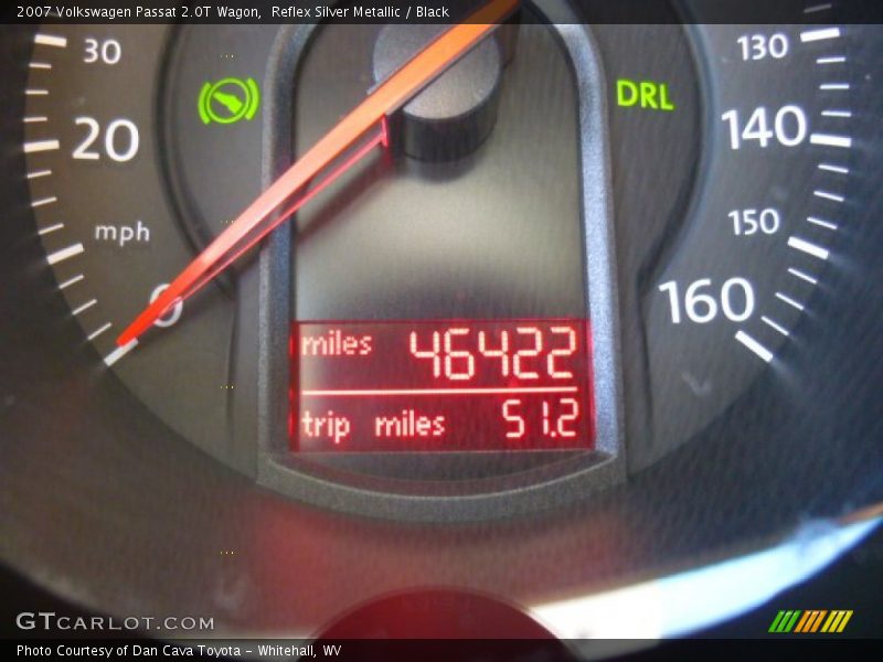 Reflex Silver Metallic / Black 2007 Volkswagen Passat 2.0T Wagon