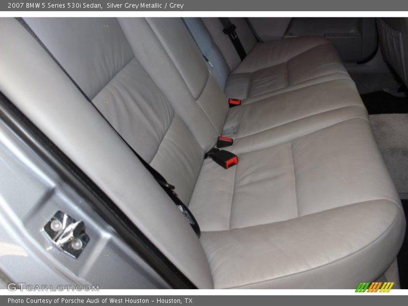 Silver Grey Metallic / Grey 2007 BMW 5 Series 530i Sedan