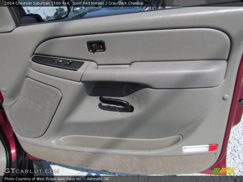 Sport Red Metallic / Gray/Dark Charcoal 2004 Chevrolet Suburban 1500 4x4