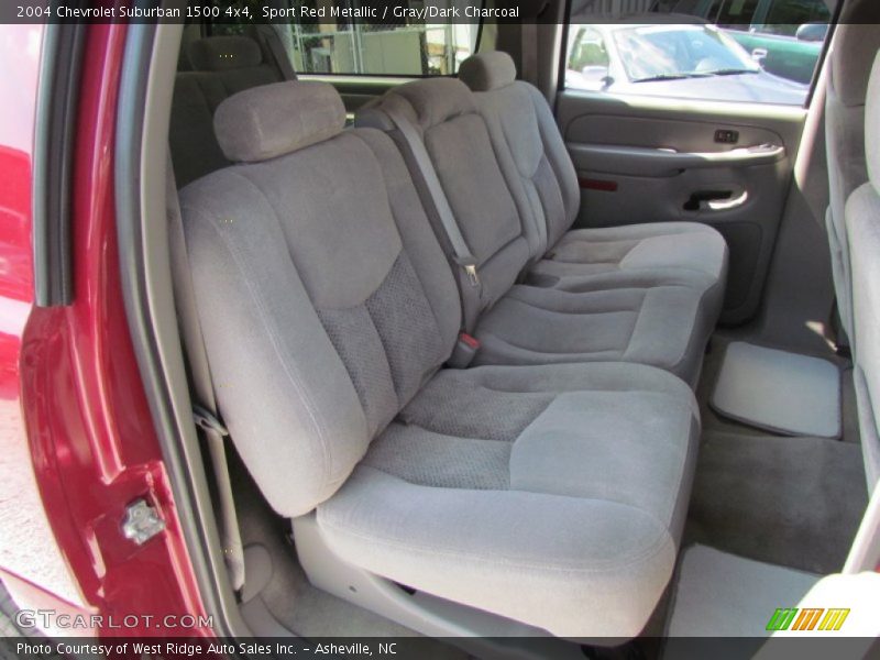 Sport Red Metallic / Gray/Dark Charcoal 2004 Chevrolet Suburban 1500 4x4