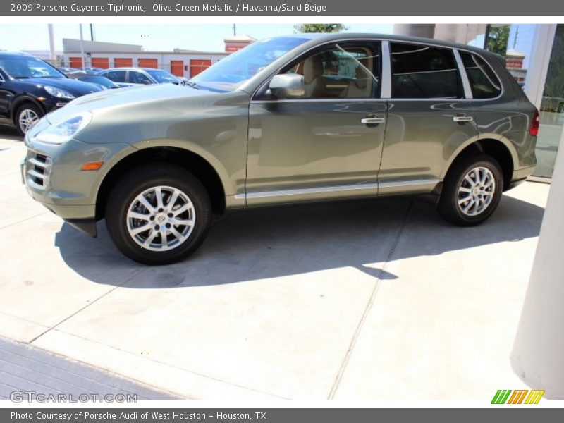  2009 Cayenne Tiptronic Olive Green Metallic