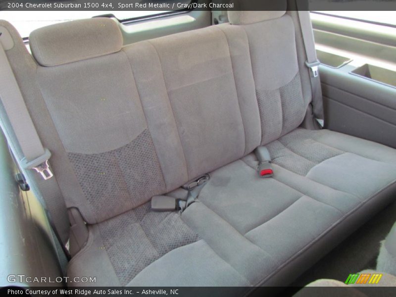 Sport Red Metallic / Gray/Dark Charcoal 2004 Chevrolet Suburban 1500 4x4