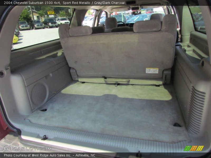 Sport Red Metallic / Gray/Dark Charcoal 2004 Chevrolet Suburban 1500 4x4