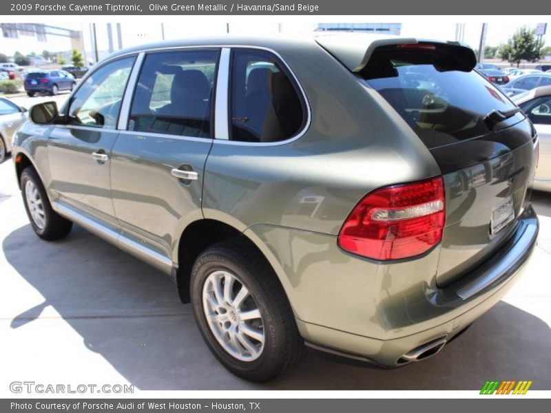 Olive Green Metallic / Havanna/Sand Beige 2009 Porsche Cayenne Tiptronic