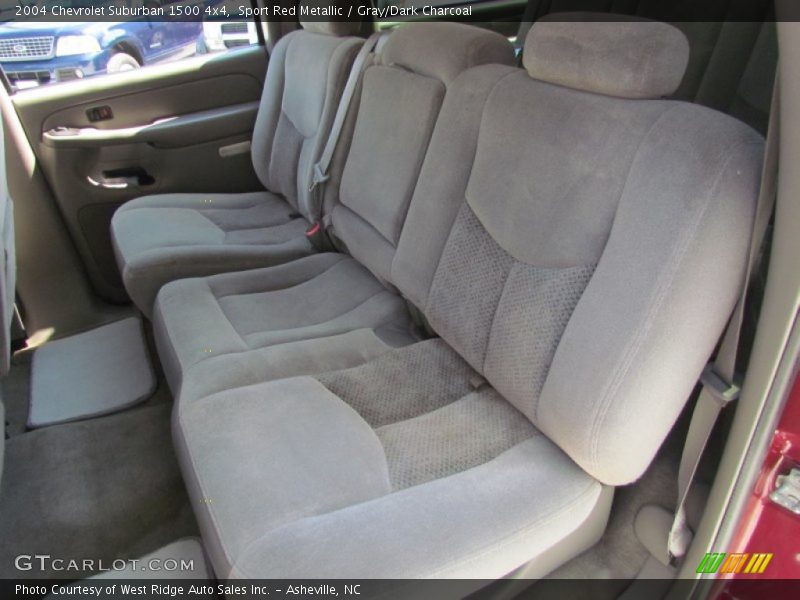 Sport Red Metallic / Gray/Dark Charcoal 2004 Chevrolet Suburban 1500 4x4