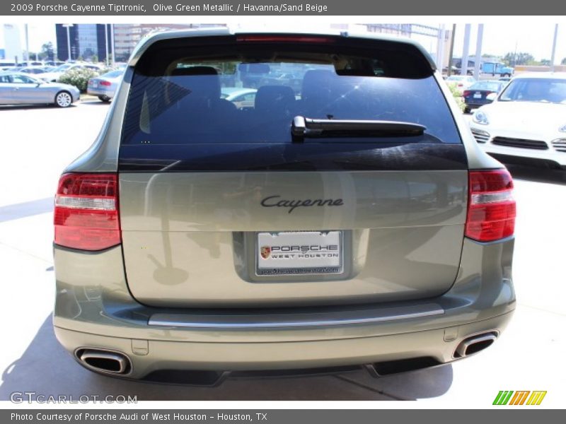 Olive Green Metallic / Havanna/Sand Beige 2009 Porsche Cayenne Tiptronic