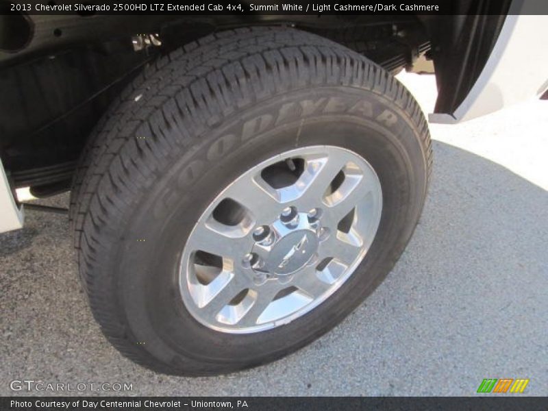 Summit White / Light Cashmere/Dark Cashmere 2013 Chevrolet Silverado 2500HD LTZ Extended Cab 4x4