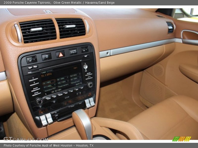 Olive Green Metallic / Havanna/Sand Beige 2009 Porsche Cayenne Tiptronic