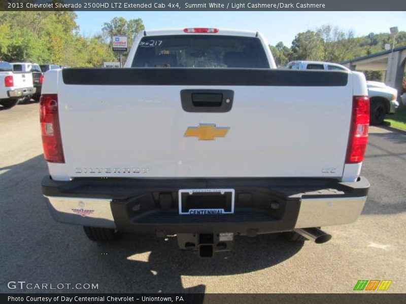 Summit White / Light Cashmere/Dark Cashmere 2013 Chevrolet Silverado 2500HD LTZ Extended Cab 4x4