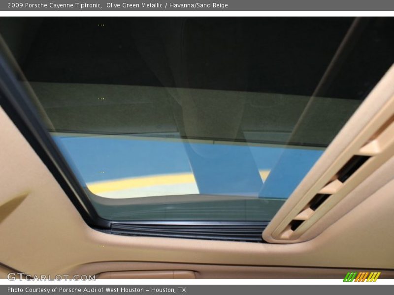 Olive Green Metallic / Havanna/Sand Beige 2009 Porsche Cayenne Tiptronic
