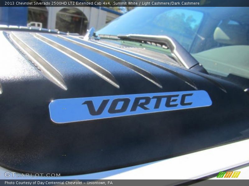 Summit White / Light Cashmere/Dark Cashmere 2013 Chevrolet Silverado 2500HD LTZ Extended Cab 4x4