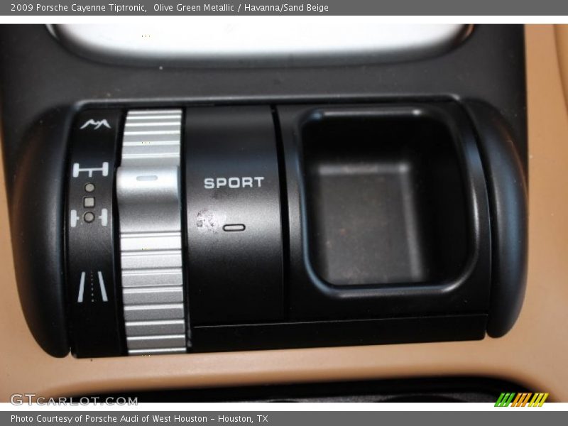 Controls of 2009 Cayenne Tiptronic