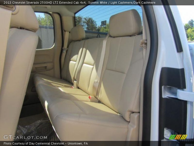 Rear Seat of 2013 Silverado 2500HD LTZ Extended Cab 4x4