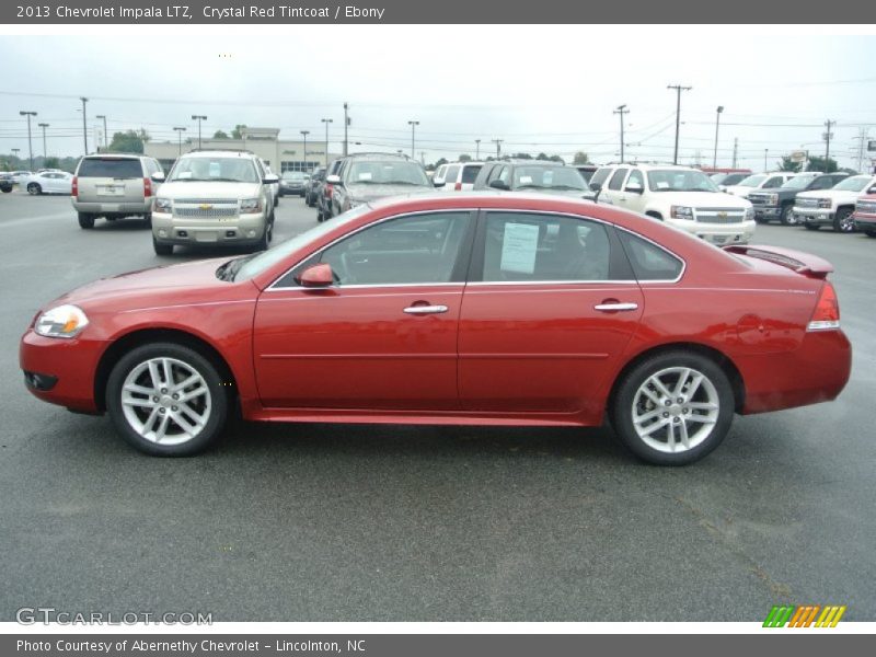 Crystal Red Tintcoat / Ebony 2013 Chevrolet Impala LTZ