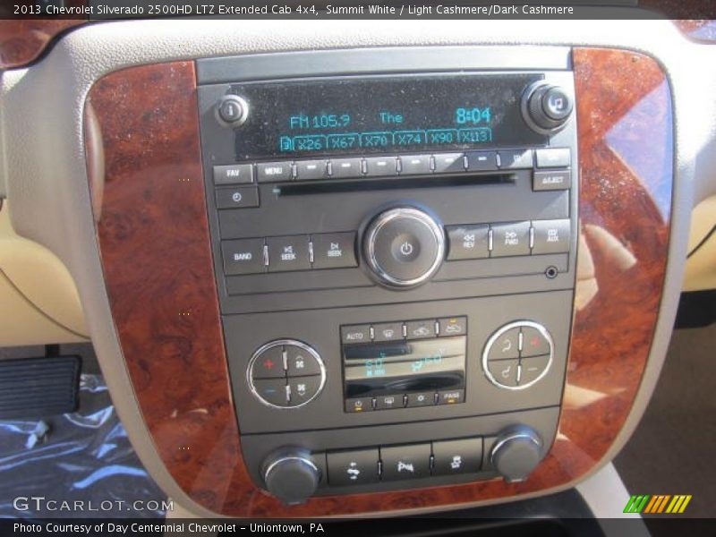 Controls of 2013 Silverado 2500HD LTZ Extended Cab 4x4