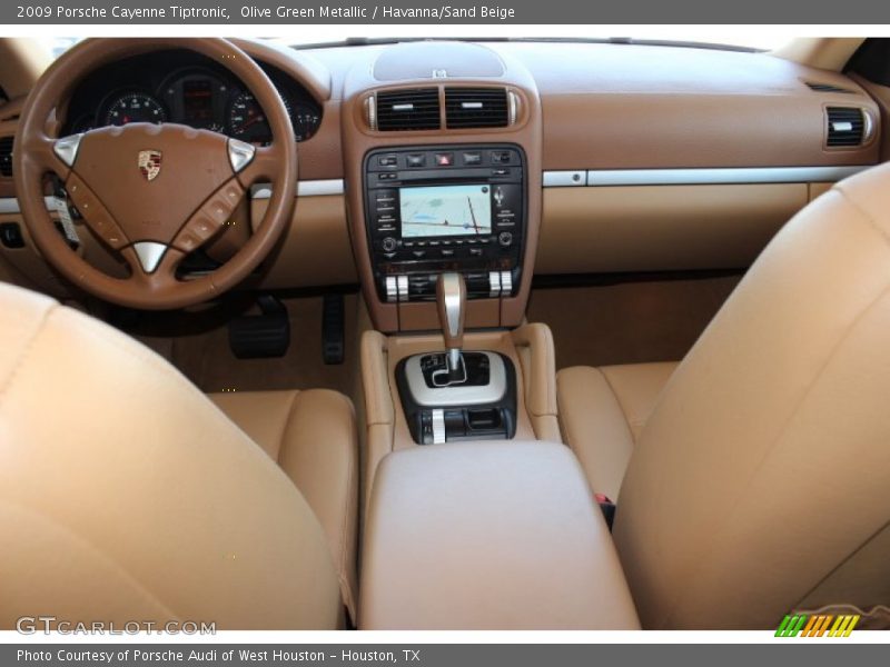 Olive Green Metallic / Havanna/Sand Beige 2009 Porsche Cayenne Tiptronic