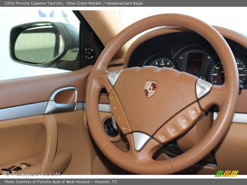 Olive Green Metallic / Havanna/Sand Beige 2009 Porsche Cayenne Tiptronic
