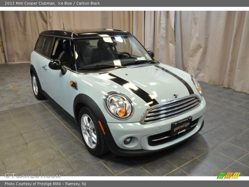 Ice Blue / Carbon Black 2013 Mini Cooper Clubman